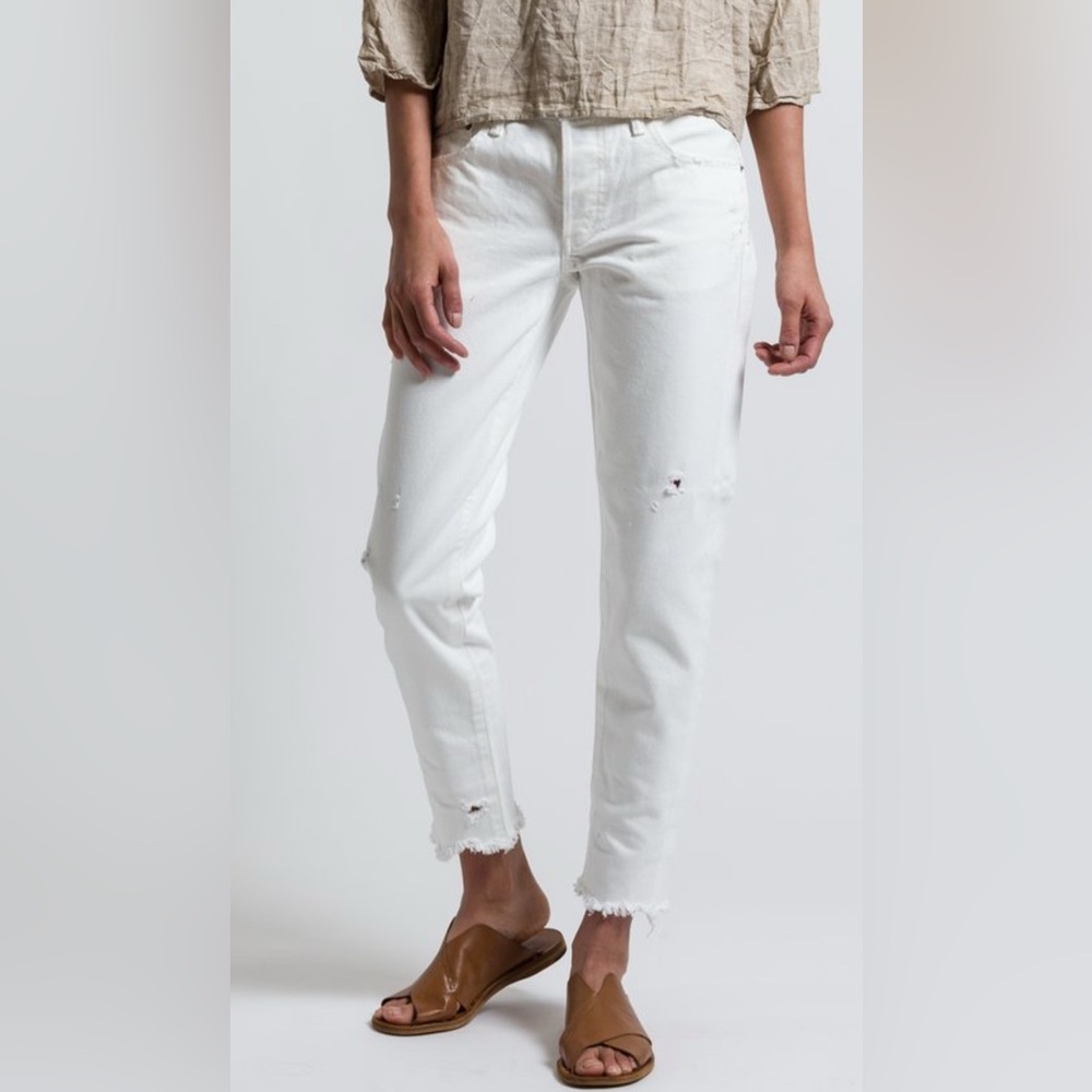 MOUSSY JEANS 🤍 NWT Cream/White KELLEY TAPERED Size 31